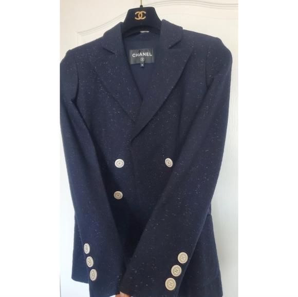 Navy CHANEL Blazer - Picture 3 of 8